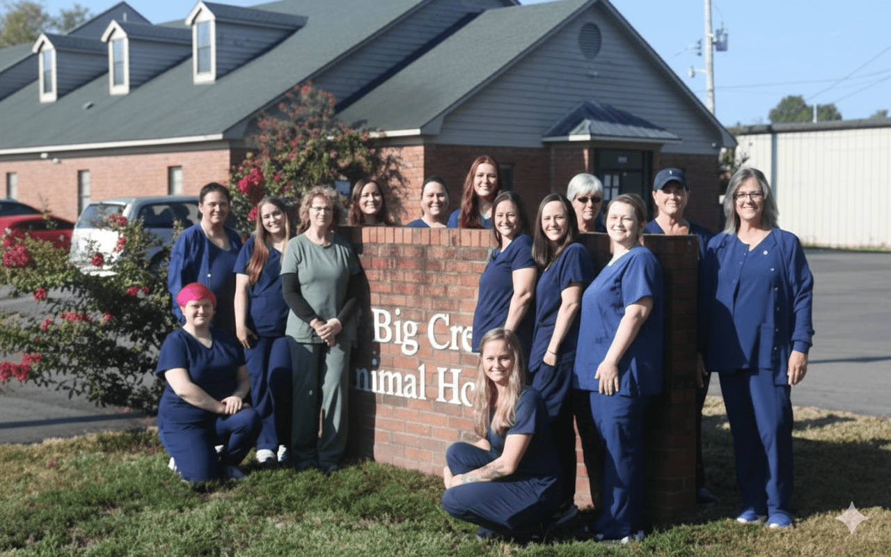 Big Creek Animal Hospital veterinary team